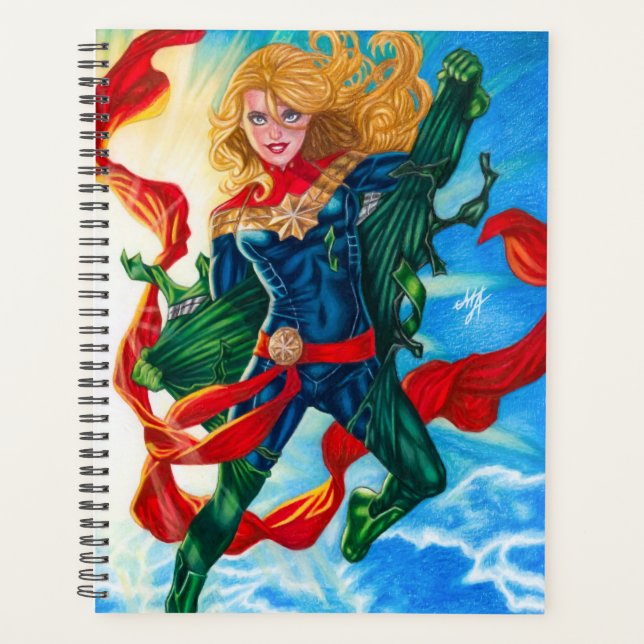 Agenda Captain Marvel ~ Carol Danvers (Frente)