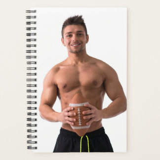 Agenda Cara sexy-sem-camisa de futebol Study Hunk