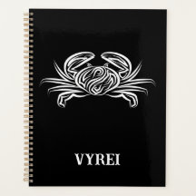 Caranguejo Tribal Negro e Branco