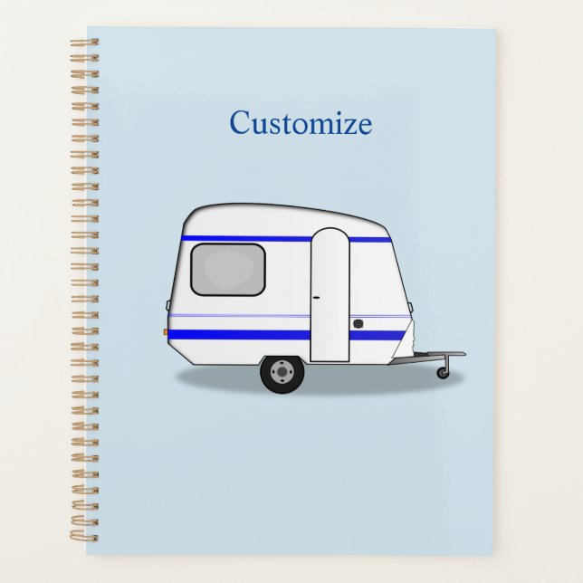 Agenda Caravana giratória minúscula Tiny Caravana Thunder (Frente)