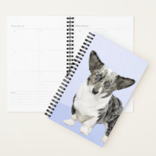 Agenda Cardigan Welsh Corgi - Pintura Original para Cacho