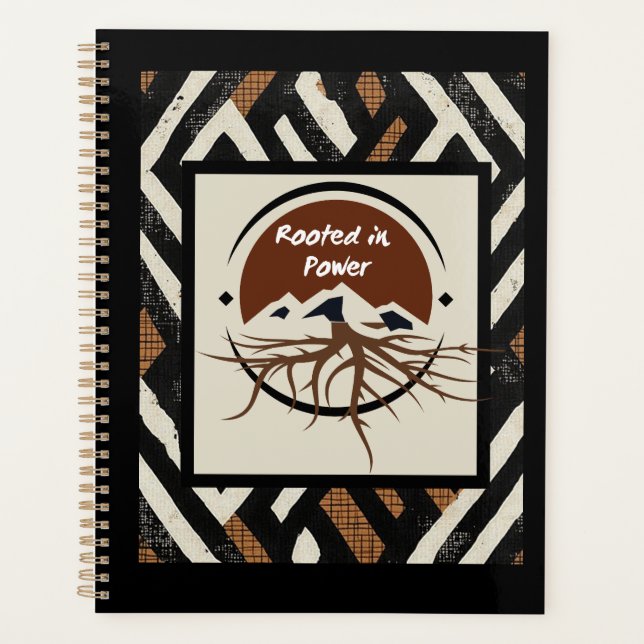 Agenda Caribe africano de luxo sofisticado (Frente)