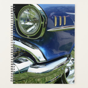 Agenda Carro Antigo Chevy 1957 Azul