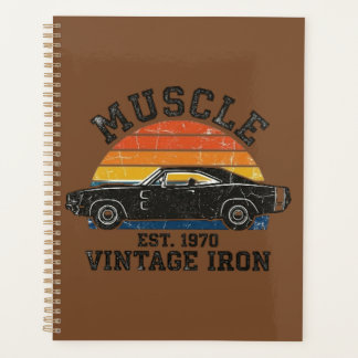 Agenda Carro Potente dos Anos 70 - Ferro Antigo