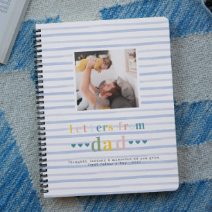 Agenda Cartas do Papai Primeiro Dia dos Pais Personaliz