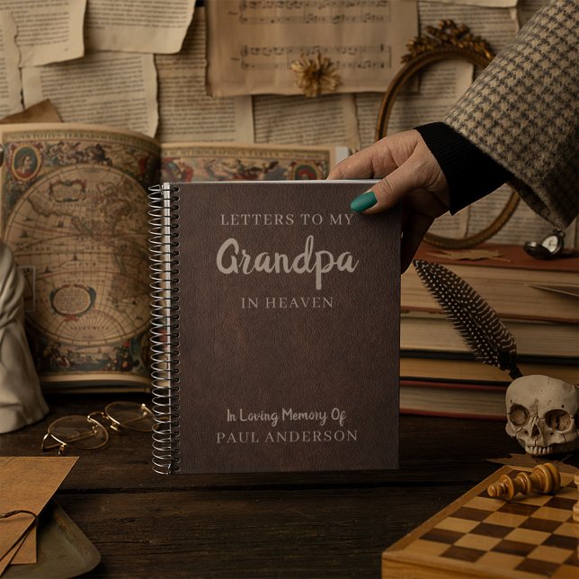 Agenda Cartas Para O Meu Avô No Céu Em Memória Adoradora (Criador carregado)