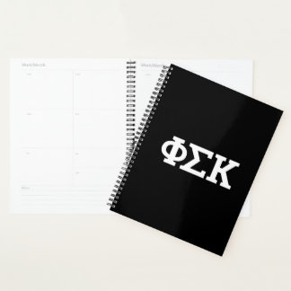 Agenda Cartas Phi Sigma Kappa