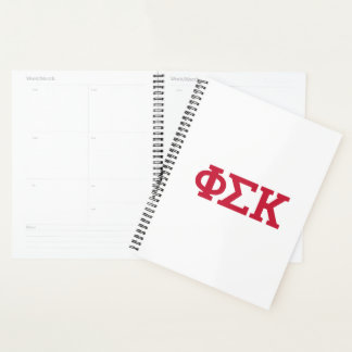 Agenda Cartas Phi Sigma Kappa