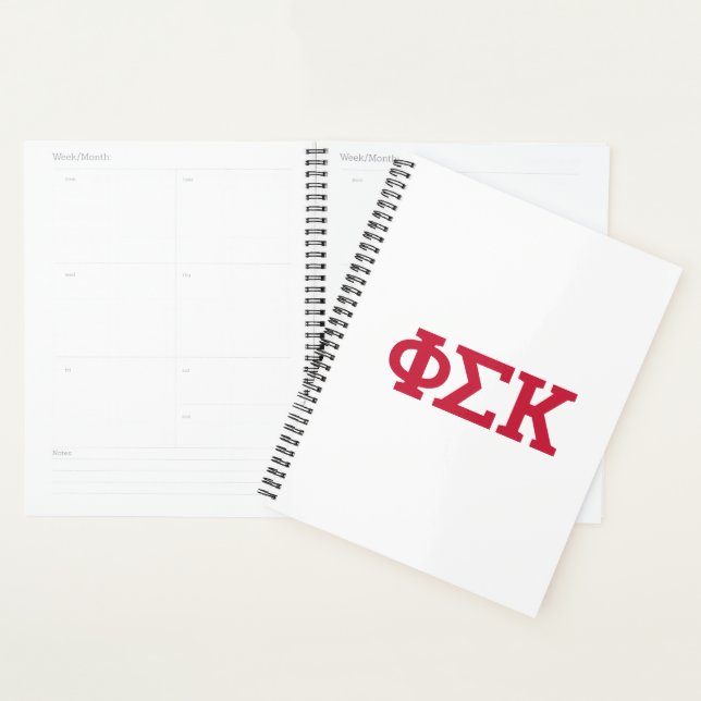 Agenda Cartas Phi Sigma Kappa (Exibição)