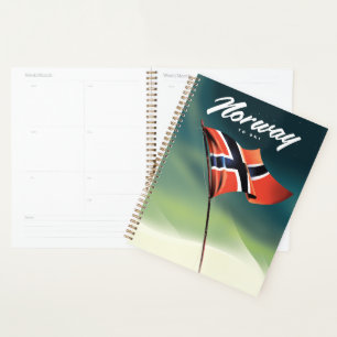Agenda Cartaz de esqui da Noruega