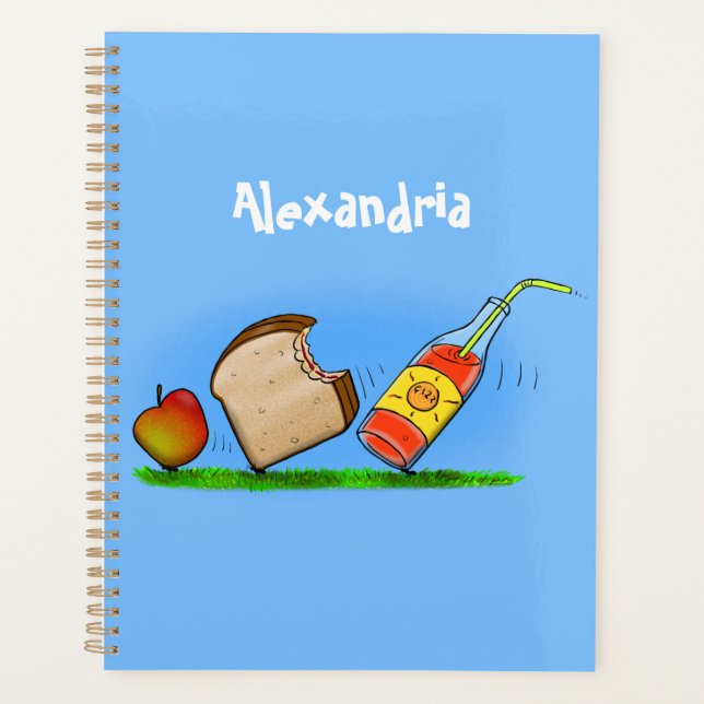 Agenda Cartografia de formigas engraçadas (Frente)