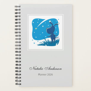 Agenda Cartoon Cachorro Bonito Filhote Estrela Cadente 20