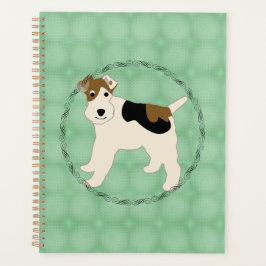 Agenda Cartoon Wire Fox Terrier
