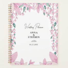 Agenda Casamento Charming Pink Wisteria