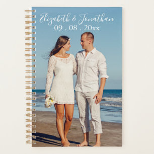 Agenda Casamento de Destino de Foto Personalizado