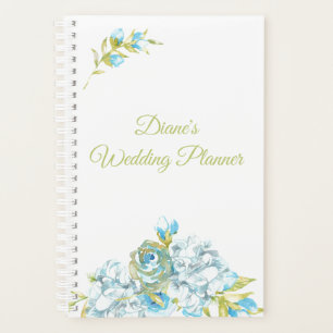 Agenda Casamento de Flores do Jardim Azul
