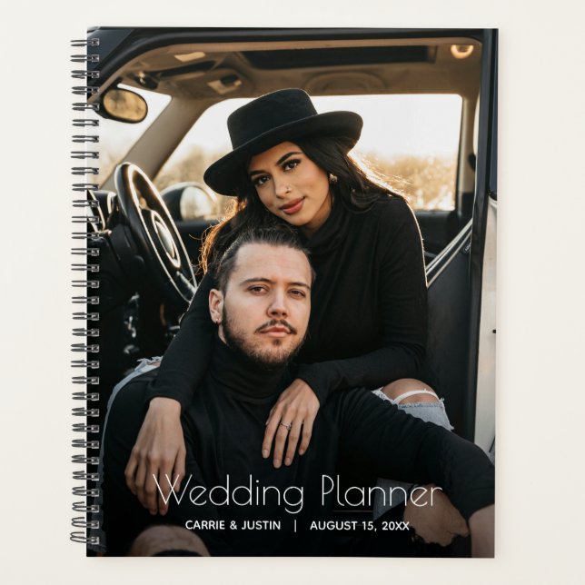 Agenda Casamento de Fotografias Personalizado (Frente)