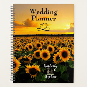 Agenda Casamento de Girassol
