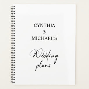 Agenda Casamento de Script Manuscrito