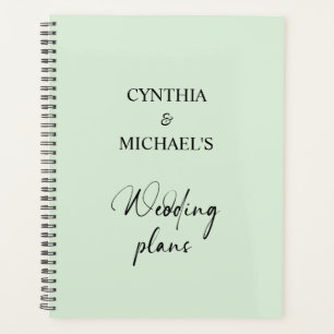 Agenda Casamento de Script Manuscrito