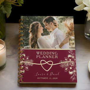 Agenda Casamento Elegante Borgonha