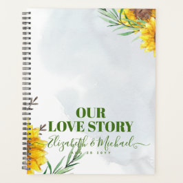 Agenda Casamento Eucalyptus Greenery