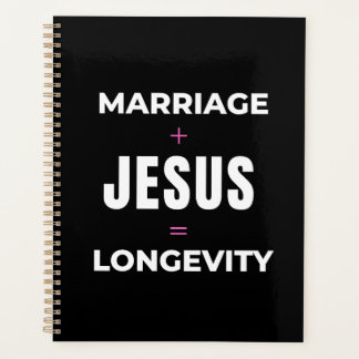 Agenda Casamento + Jesus = Longevidade