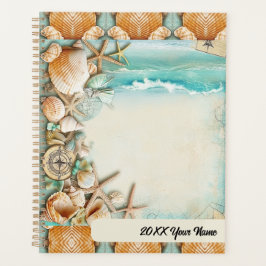 Agenda Casamento na praia conchas