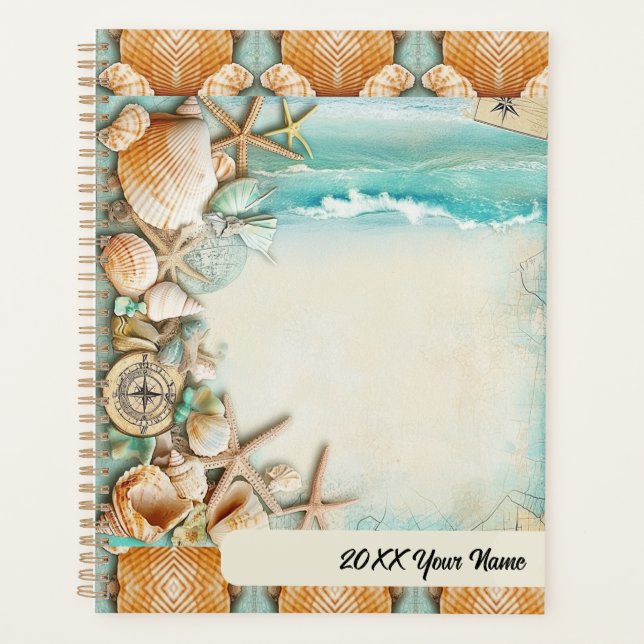 Agenda Casamento na praia conchas (Frente)