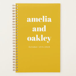 Agenda Casamento Personalizado De Vermelhos Amarelo De Ve