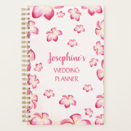 Agenda Casamento Personalizado Sunset Frangipani
