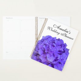 Agenda casamento roxo com lavanda