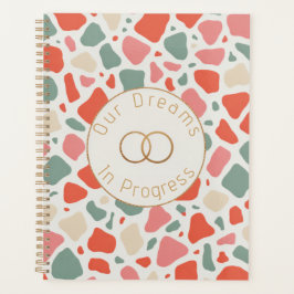 Agenda Casamento Terrazzo & Ouro | Celebração Moderna e D
