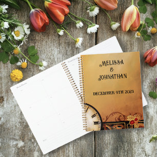 Agenda Casamento Vitoriano Steampunk