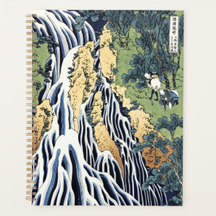 Agenda Cascata de Kirifuri perto da montanha Housai de Ku