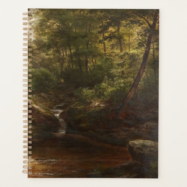 Agenda Cascata na Floresta - George Hetzel (Frente)