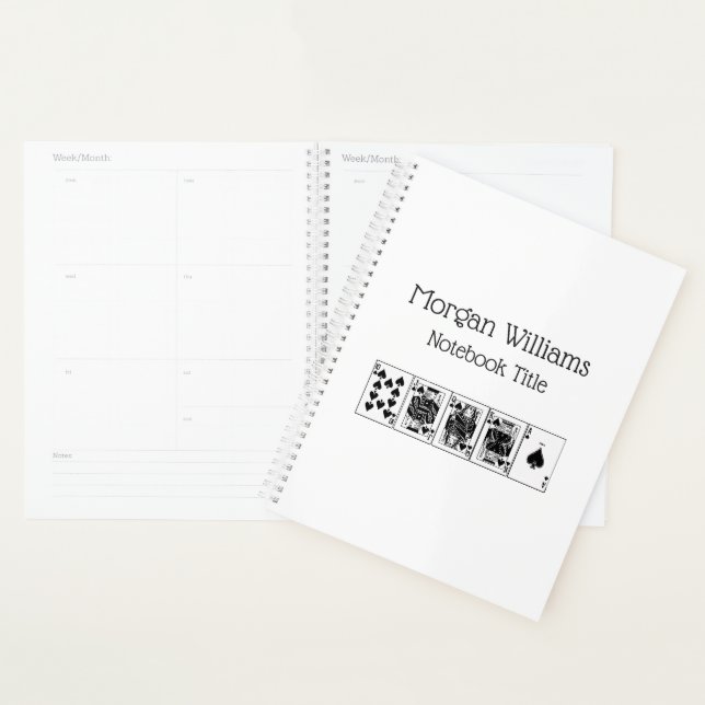 Agenda Casino Night Poker Royal Hetero Flush Spades (Exibição)