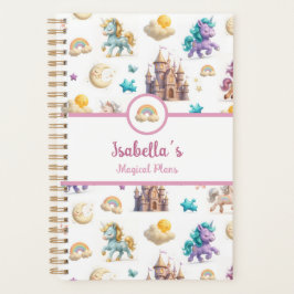 Agenda Castelo de Unicorns & Fairytale - Planos Mágicos