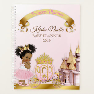Agenda Castelo Real Carruagem Princesa Rosa Dourado