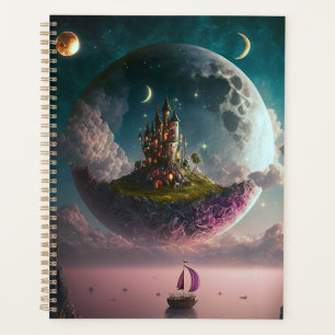 Agenda Castle In The Moon Fantasy Art Planner