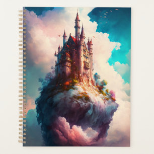Agenda Castle Sky Clouds Fantasy Art Planner