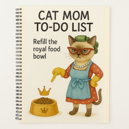 Agenda Cat Mom to do list