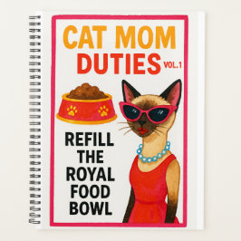 Agenda Cat Mom to do list