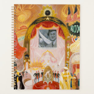 Agenda Catedrais da Broadway por Florine Stettheimer