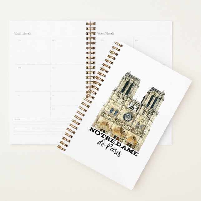 Agenda Catedral francesa Notre-Dame de Paris Souvenir (Exibição)