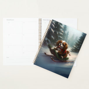 Agenda Cavalier King Charles Spaniel neve de Natal