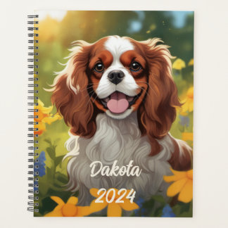 Agenda Cavalier King Charles Spaniel personalizável