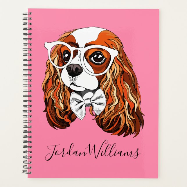 Agenda Cavalier King Charles Spaniel Portrait | Adicionar (Frente)