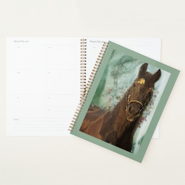 Agenda Cavalo Frísia de Cavalo Negro - Calendário, Planej (Exibição)