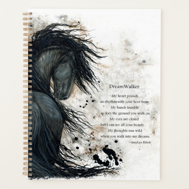 Agenda Cavalo Majestoso por Bihrle Planner (Frente)